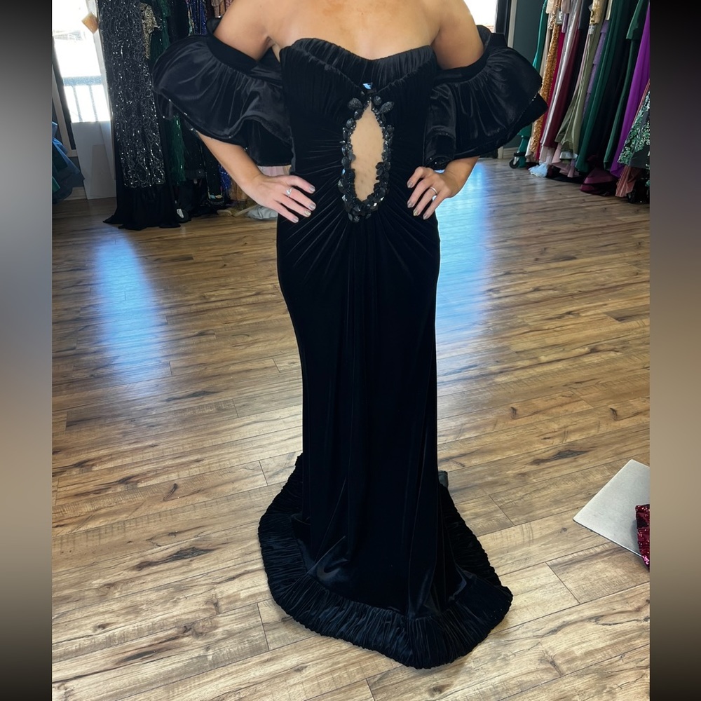 MnM couture gown